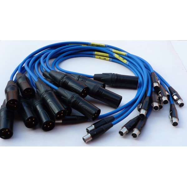 NAGRIT XL-2M cable from TA3-F to XLR-3 Male