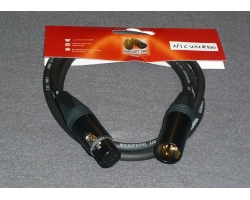 NAGRIT Cordial  CMK 222 Cable, 2xNeutrik XLR M/F,  1m
