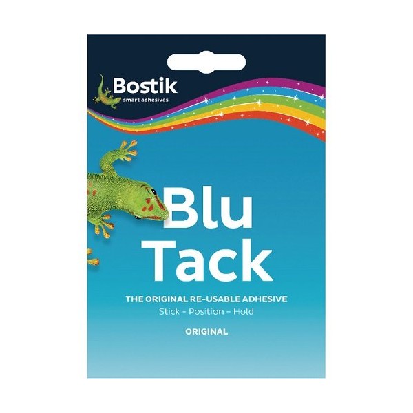 BOSTIK Blu Tack, adesivo, confezione 60 grammi