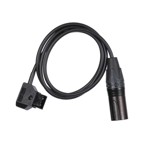 NAGRIT Power Cable from D-TAP to XLR 4pin Male connector