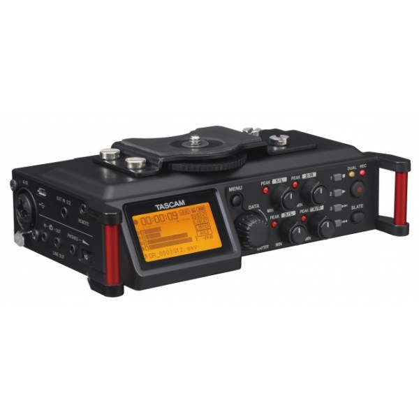 TASCAM DR-70D Portable Audio Recorder for DSLR