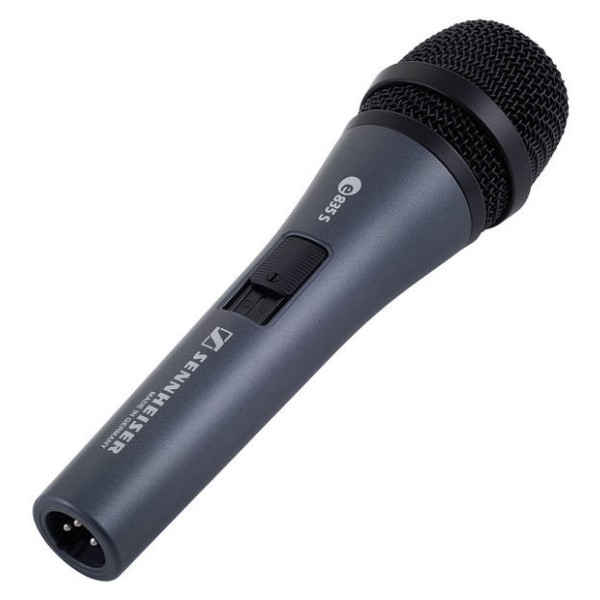 Sennheiser e835 / 835S Dynamic Cardioid Microphone, 40-16.000 Hz