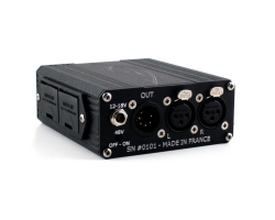 AUDIOROOT Stereo Mic Preamp, 48v ph, battery, ext DC