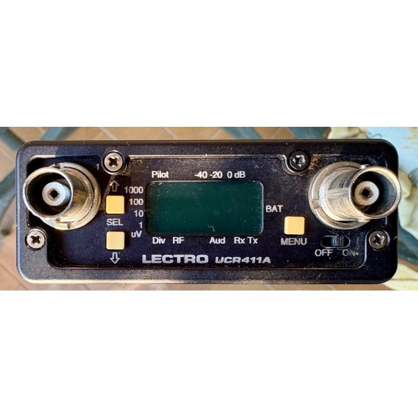 974 Usato Lectrosonics SMQV trasmettitore, Blocco 25