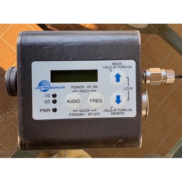 974 Usato Lectrosonics SMQV trasmettitore, Blocco 25