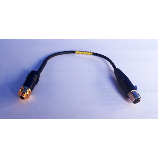 NAGRIT Adapter cable from mini-jack locking female to TA5F