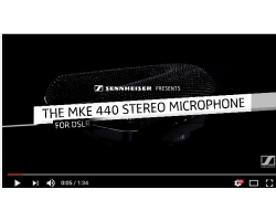 Sennheiser MKE 440 Microfono Stereo video