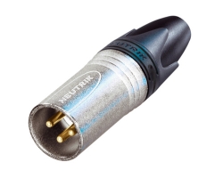 NEUTRIK NC3 MXX-EMC XLR-cable plug connector, 3-pin, Male, EMI suppression