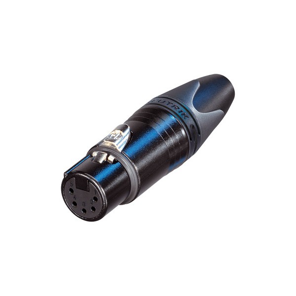 NAGRIT Cavo a Y da XLR 5F a 2 XLR-3M Low Profile