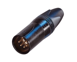 NEUTRIK NC5 MXX-B XLR-cable plug connectors, 5-pin Male