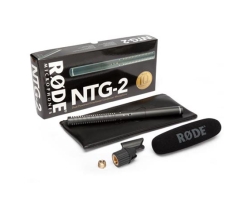 RODE NTG-2 Microfono a condensatore, super-cardioide, 48 PH e batteria