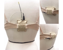 URSA Tasche protettive per radiomicrofoni con spilla di aggancio