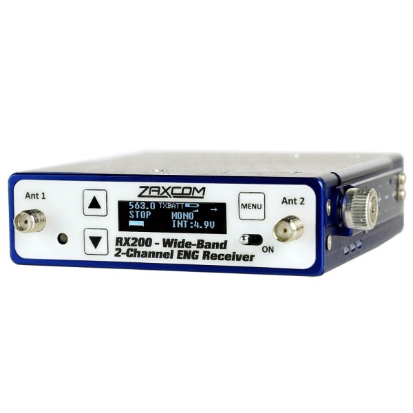 ZAXCOM RX200 2-channel ENG Receiver