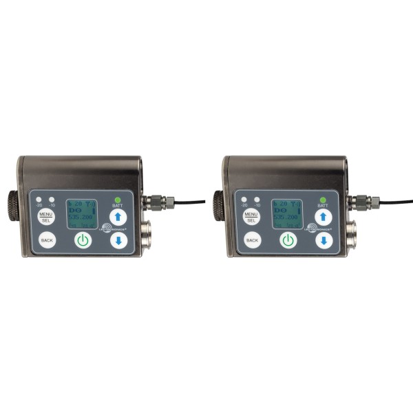 Lectrosonics RF System composed of 2x SMBW SRc, analog outs