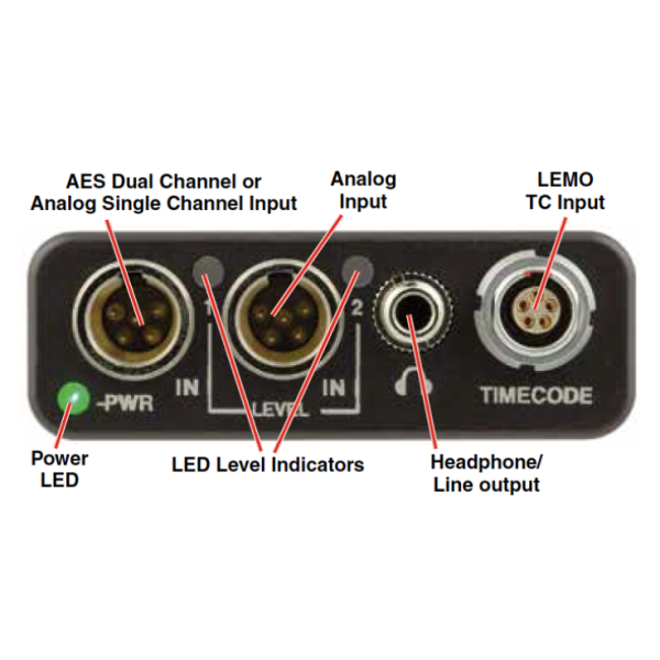 Lectrosonics SPDR Stereo Portable Digital Recorder