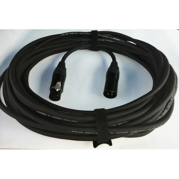 NAGRIT SC The stage Cable, 2xNeutrik XLR M/F, 10m