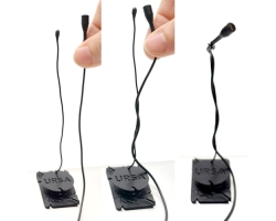 URSA WireRig or adapting any Lavalier microphone into a gooseneck