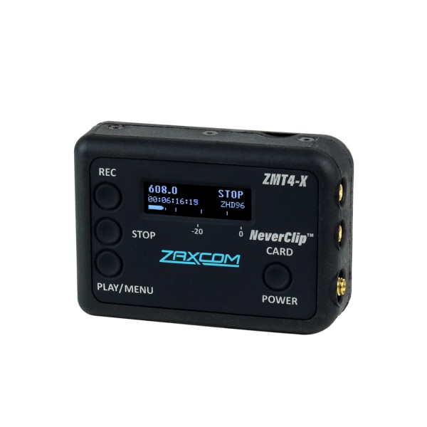 ZAXCOM ZMT 4X Bodypack Transmitter, NP-100 battery