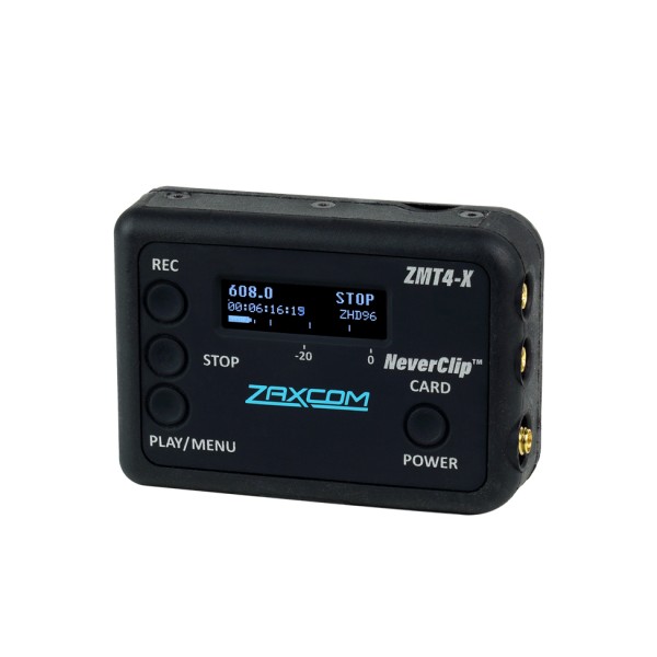 ZAXCOM ZMT 4X Bodypack Transmitter, NP-100 battery